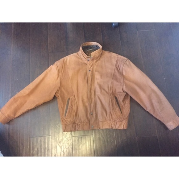 Members Only Leather Jacket - Picture 2 of 4